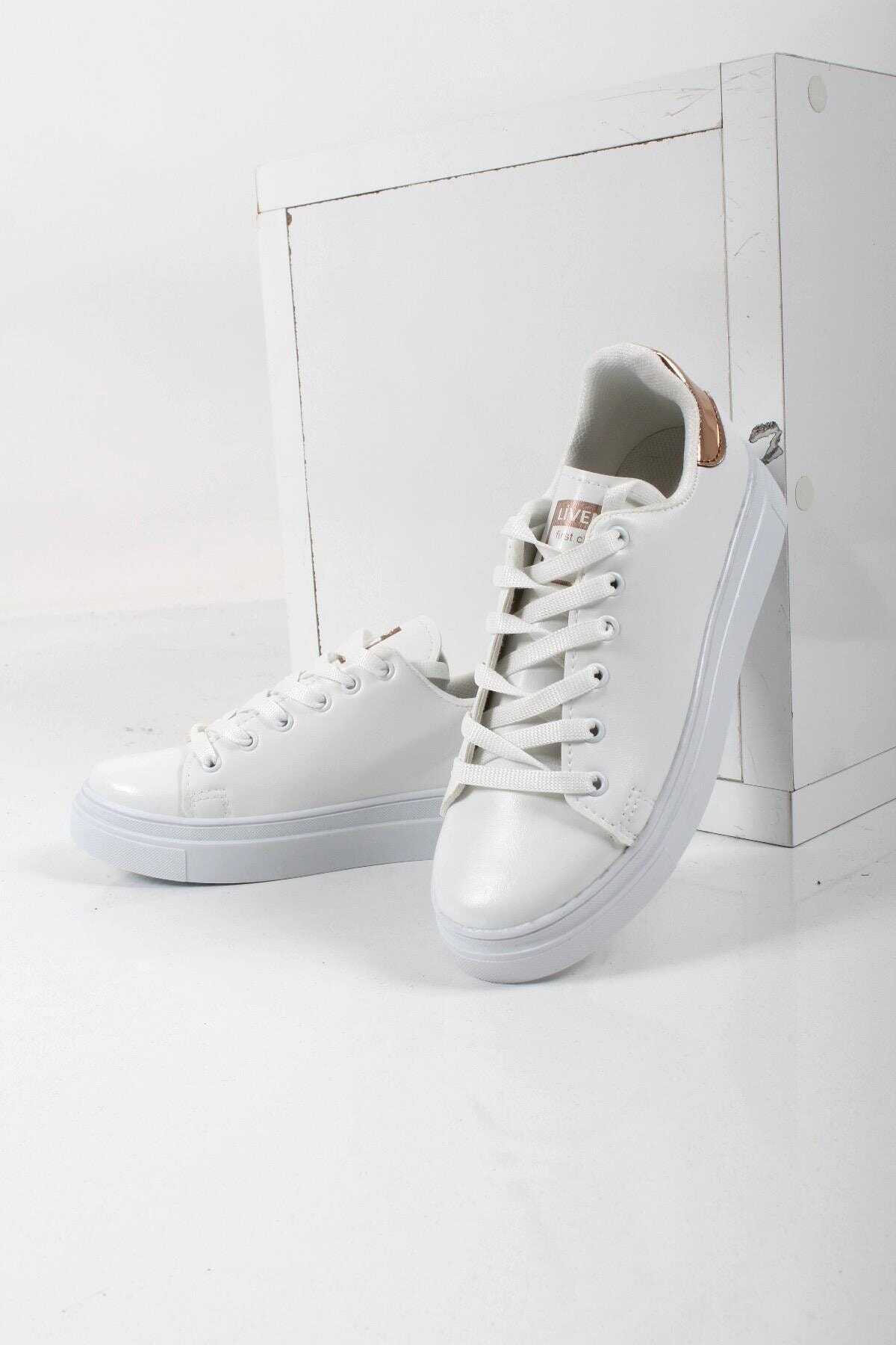 کفش ورزشی زنانه ونس هولوگرام سفید برنز برند Oksit
