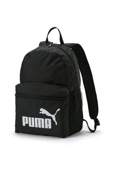 کوله پشتی چاپ دار یونیسکس مشکی برند Puma 