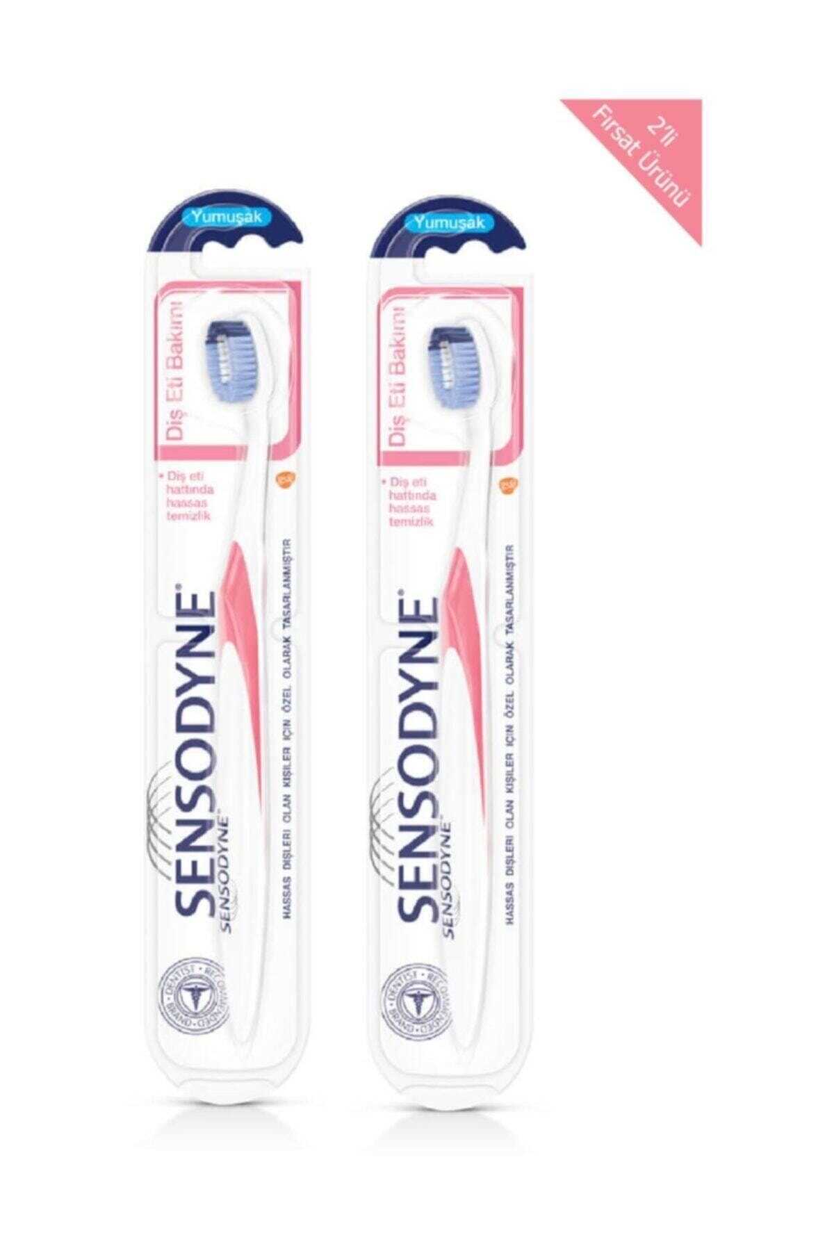 ست مسواک دستی برس نرم سفید برند Sensodyne