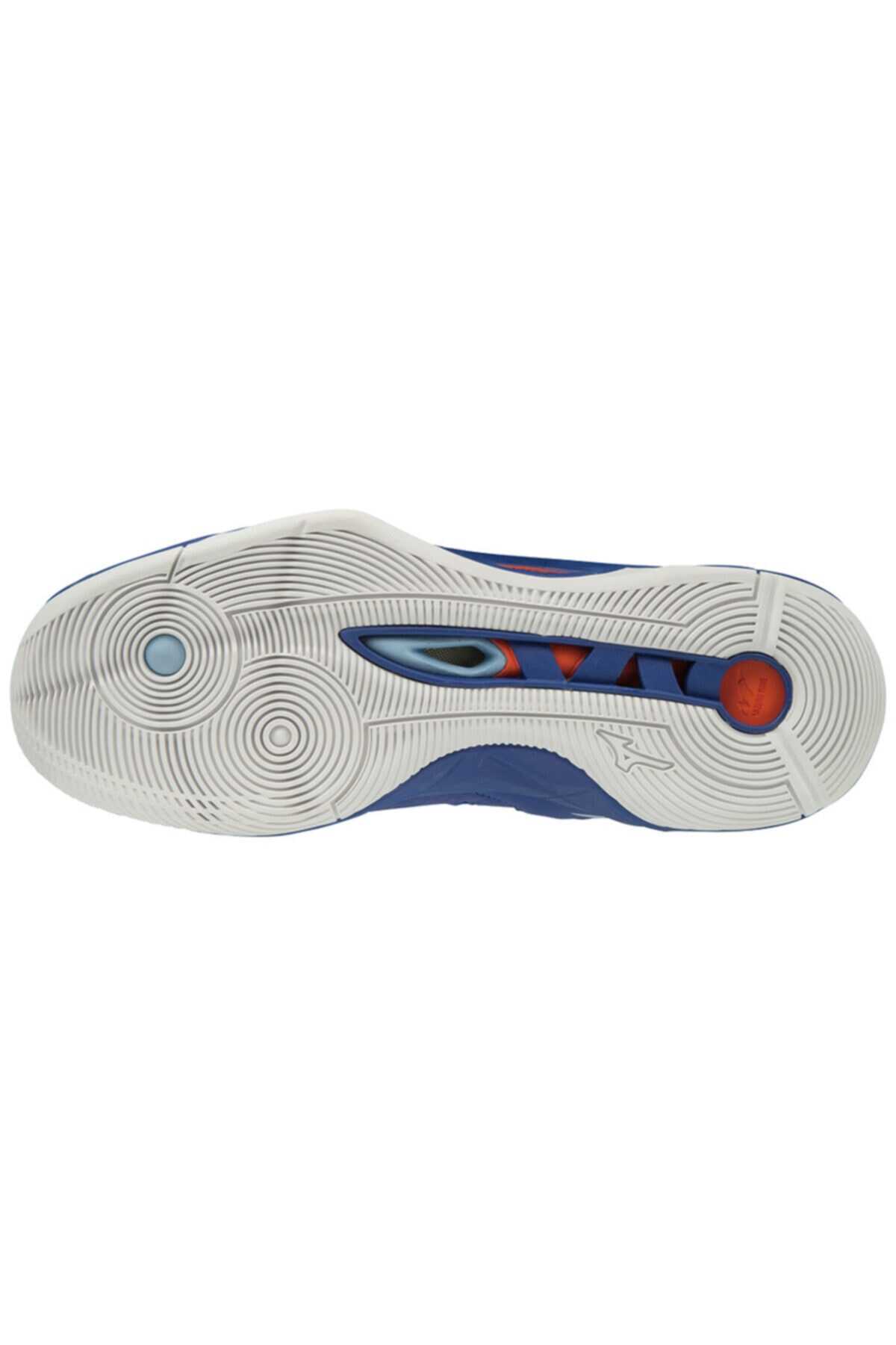 کفش والیبال یونیسکس آبی مدل Wave Momentum Mıd برند MIZUNO 