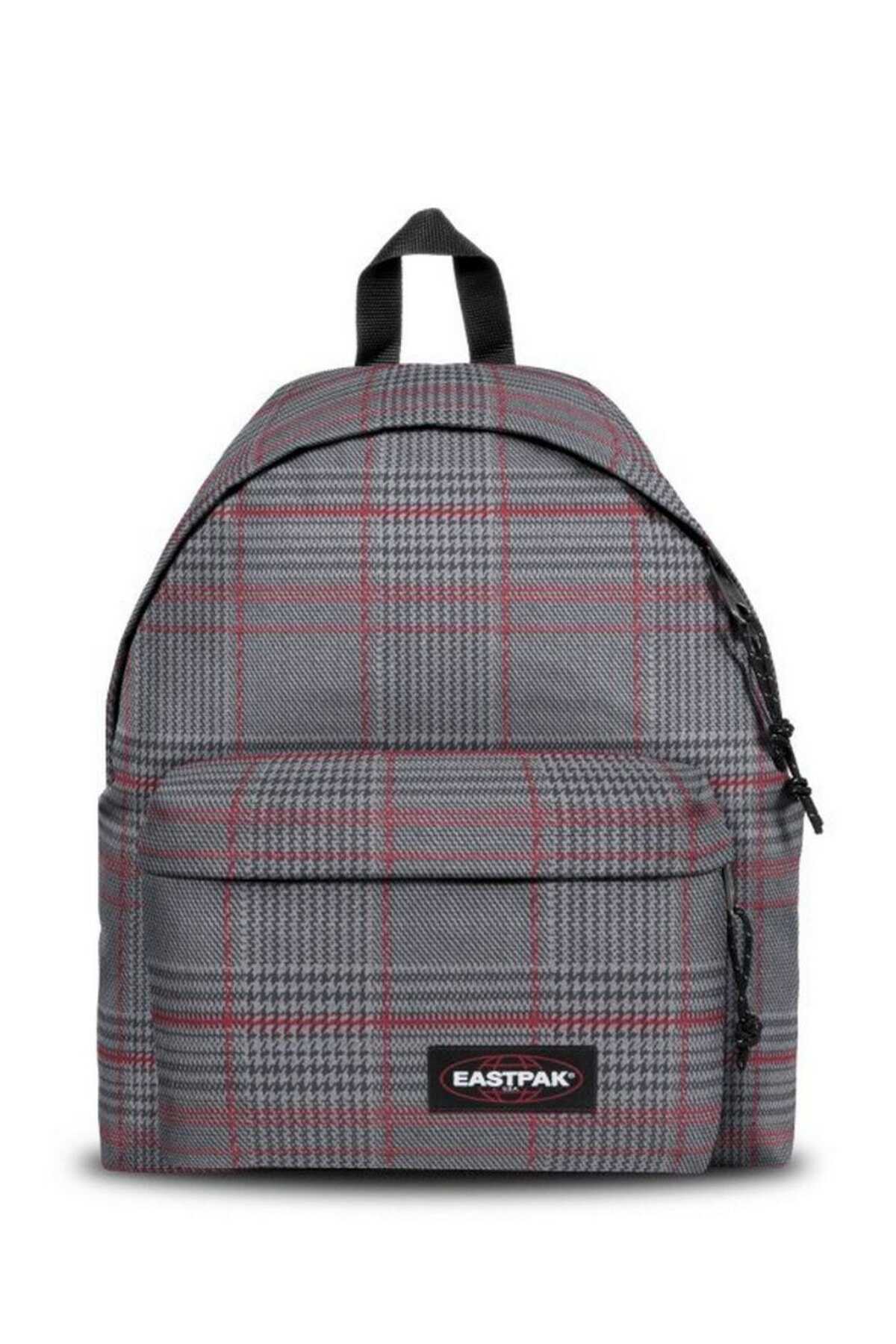 کوله پشتی طرح دار یونیسکس خاکستری برند Eastpak 