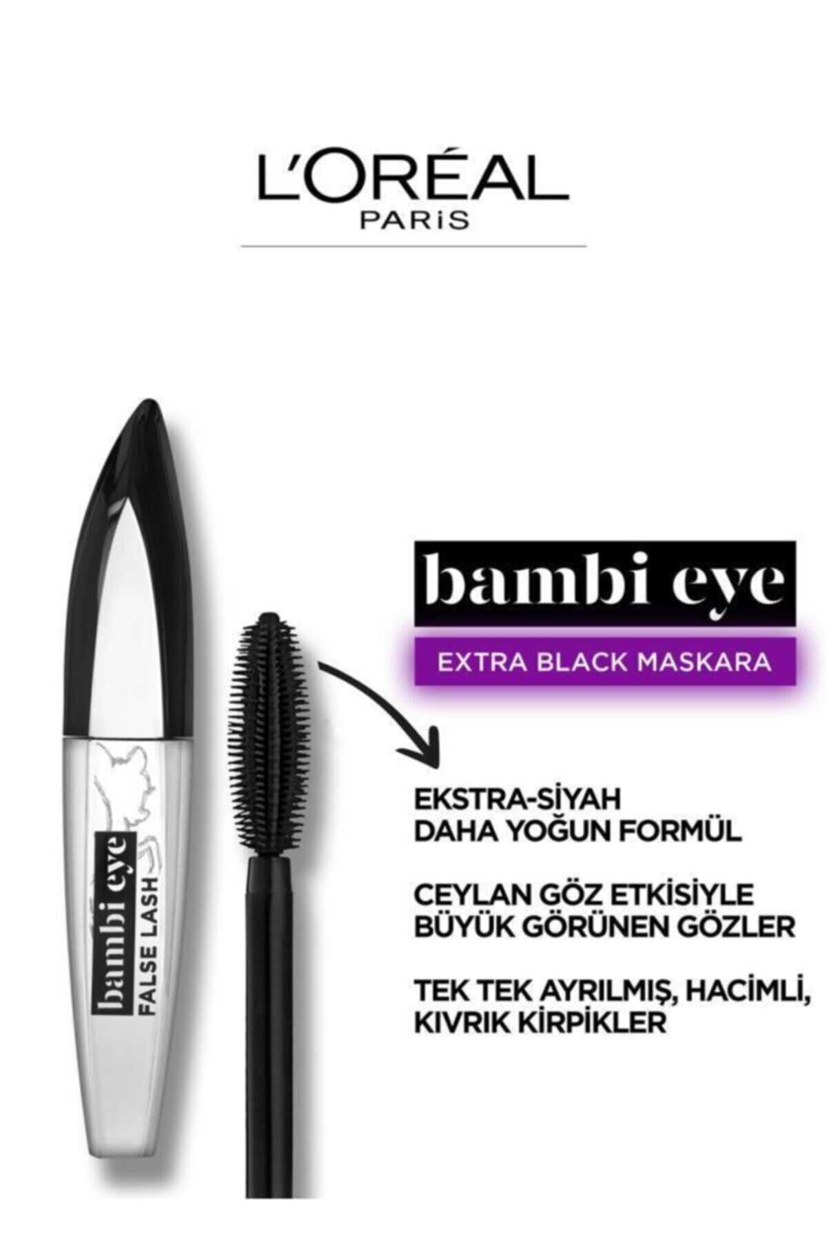 ریمل Bambi Eye مشکی برند L'Oreal Paris