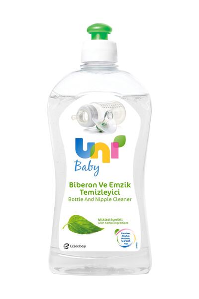پاک کننده شیشه شیر - پستانک کودک 500 میل برند Uni Baby 