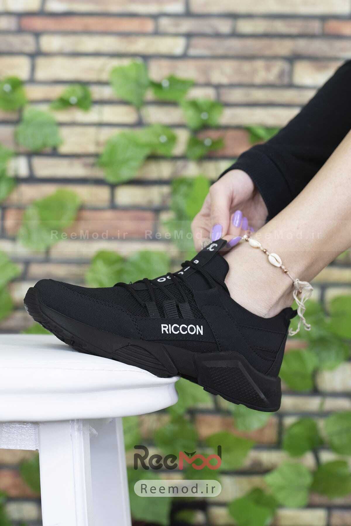 کفش ورزشی یونیسکس مشکی برند Riccon 