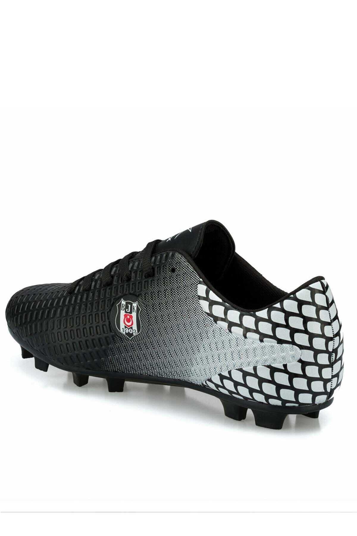 کفش فوتبال مردانه چاپ دار مشکی برند Kinetix