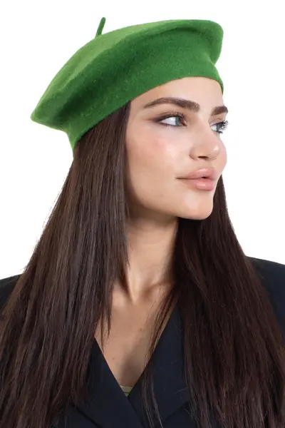 کلاه برت فرانسوی زنانه سبز