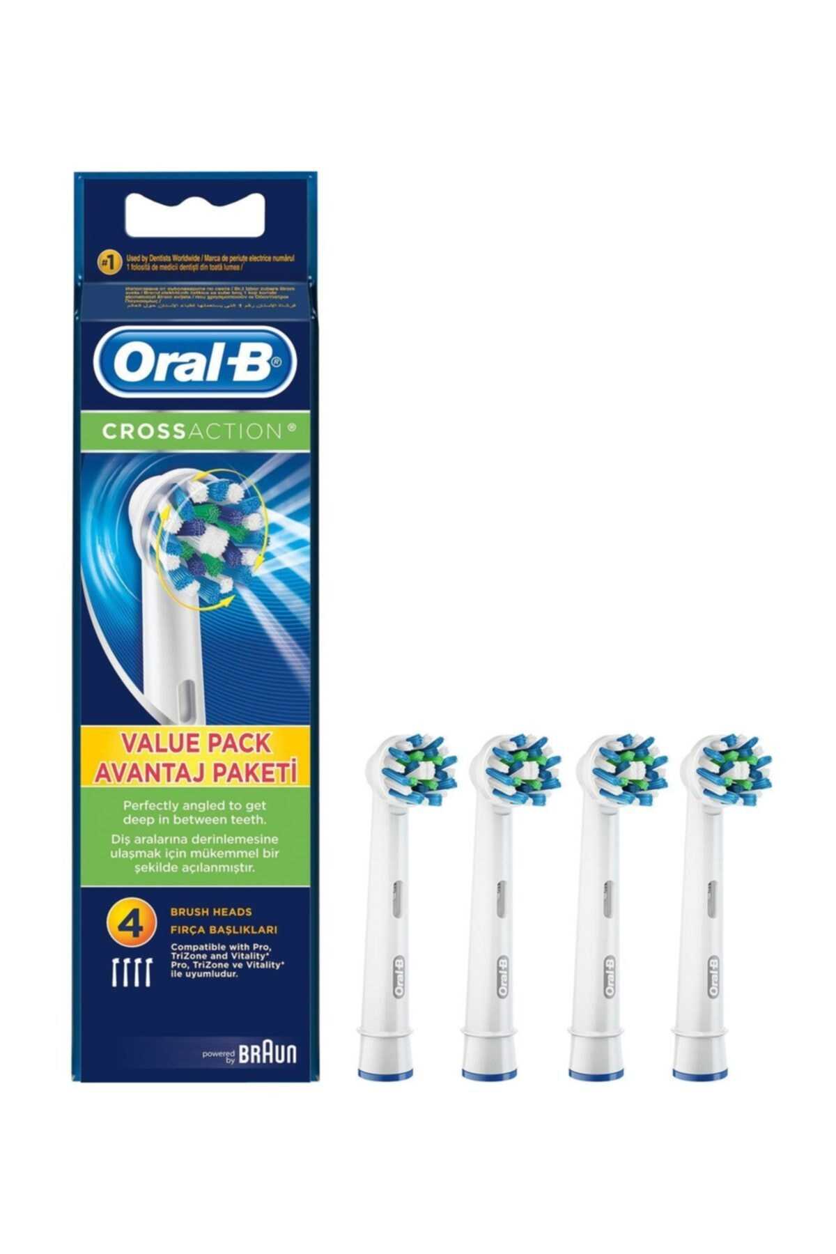 سری یدکی مسواک برقی 4 عددی برند Oral-B