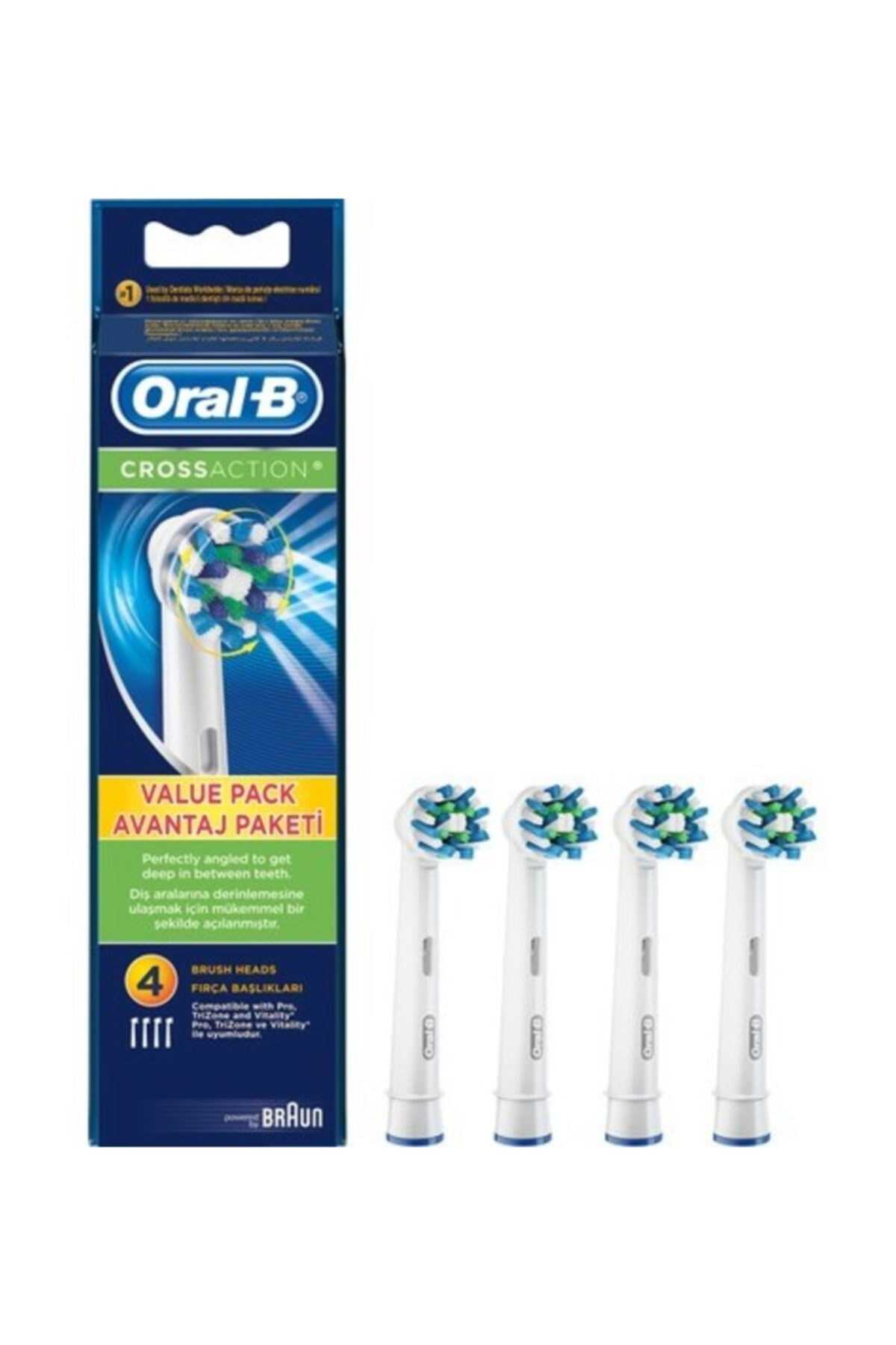 سری یدکی مسواک برقی 4 عددی برند Oral-B