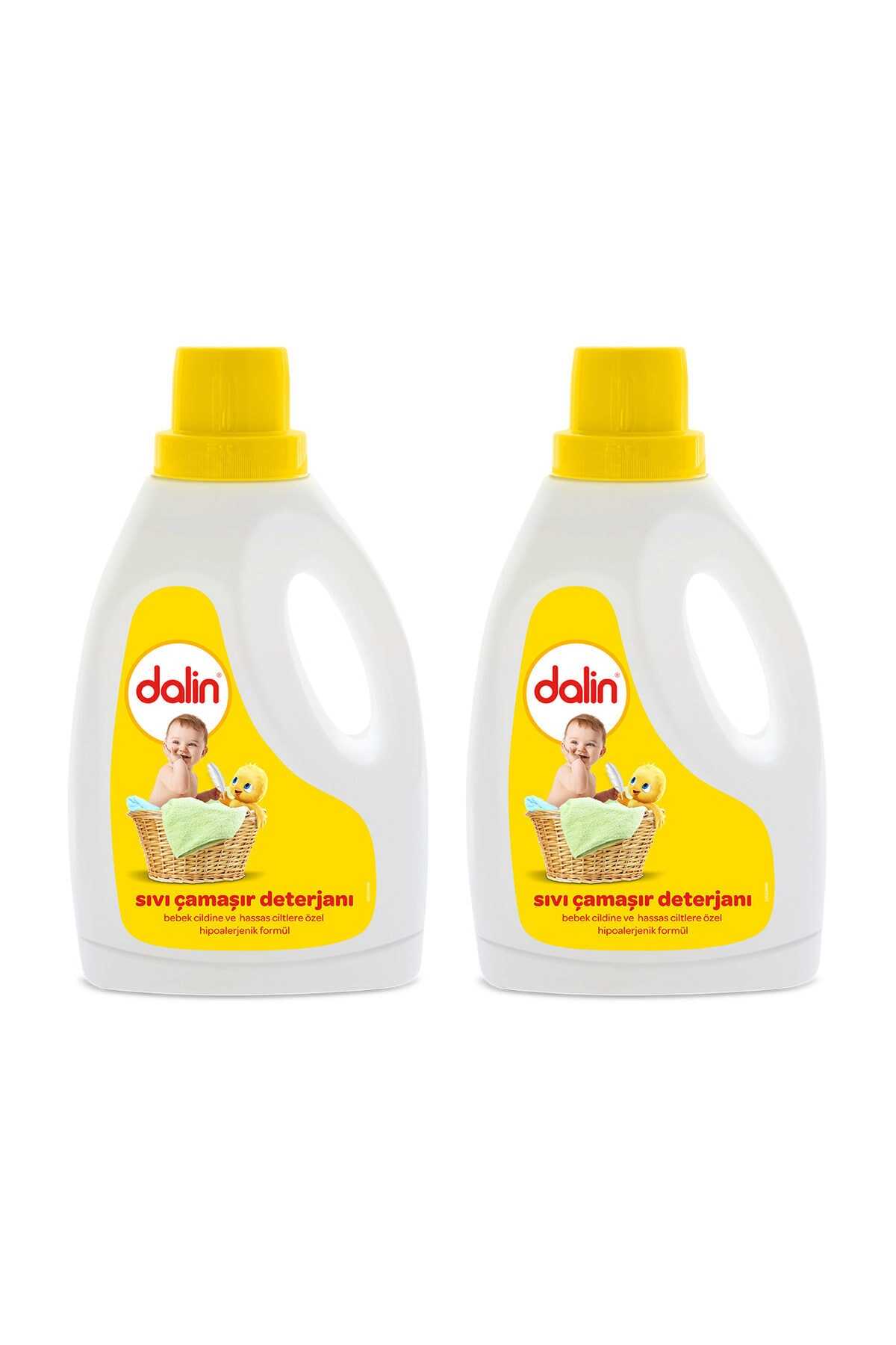 مایع لباسشویی کودک 1.5 لیتر مجموعه 2 عددی برند Dalin 