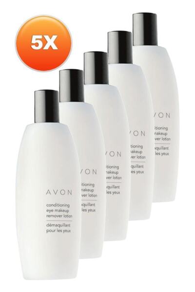 محلول پاک کننده آرایش چشم مجموعه 5 عددی 150 میل برند AVON 