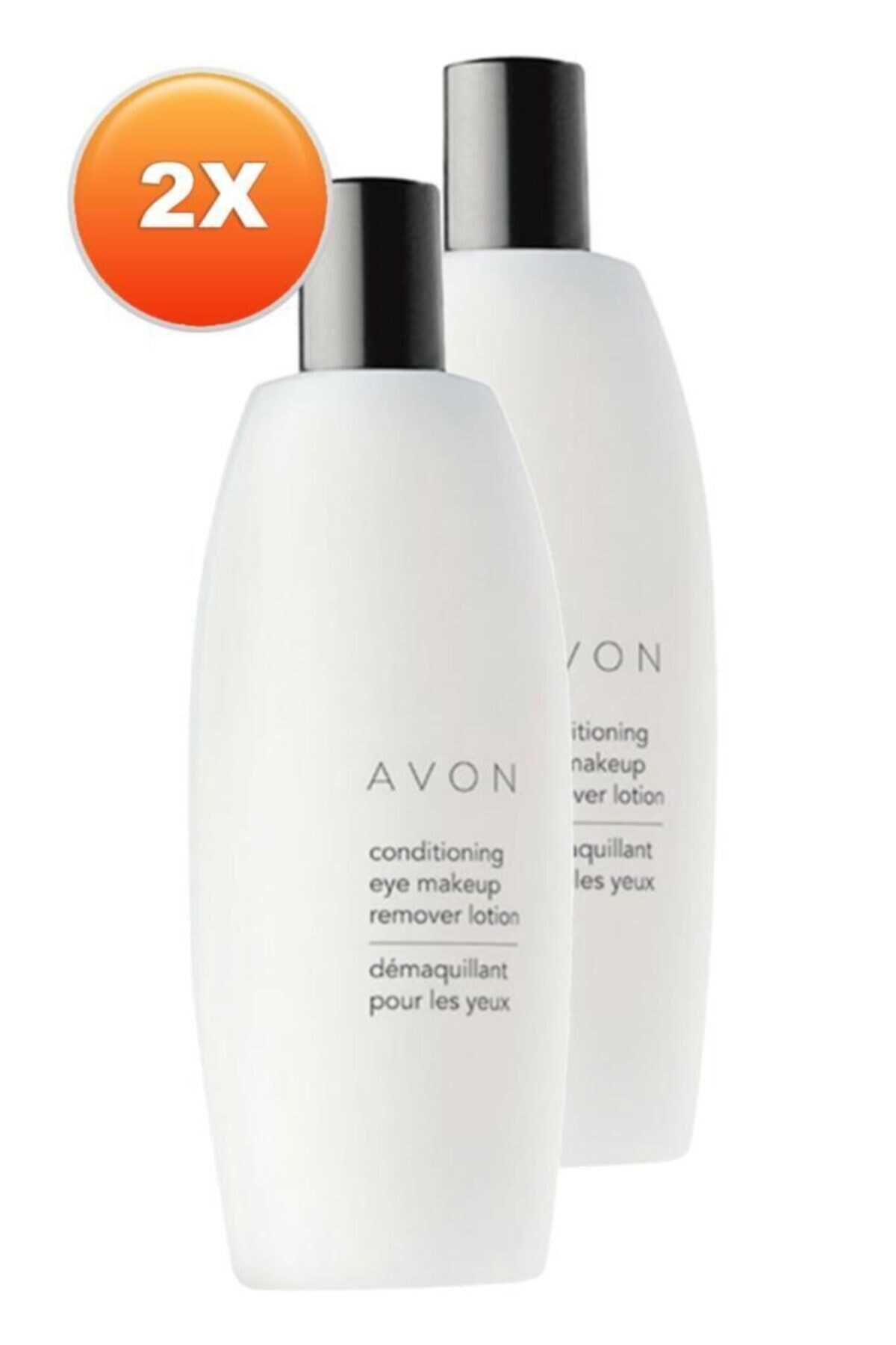 محلول پاک کننده آرایش چشم مجموعه 2 عددی 150 میل برند AVON 