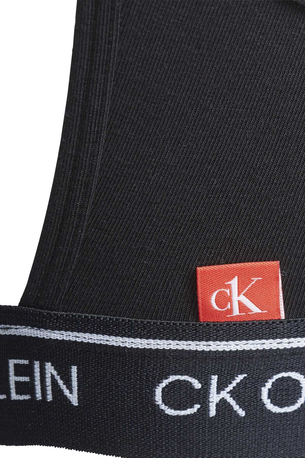نیم تنه ورزشی بندی زنانه مشکی برند Calvin Klein