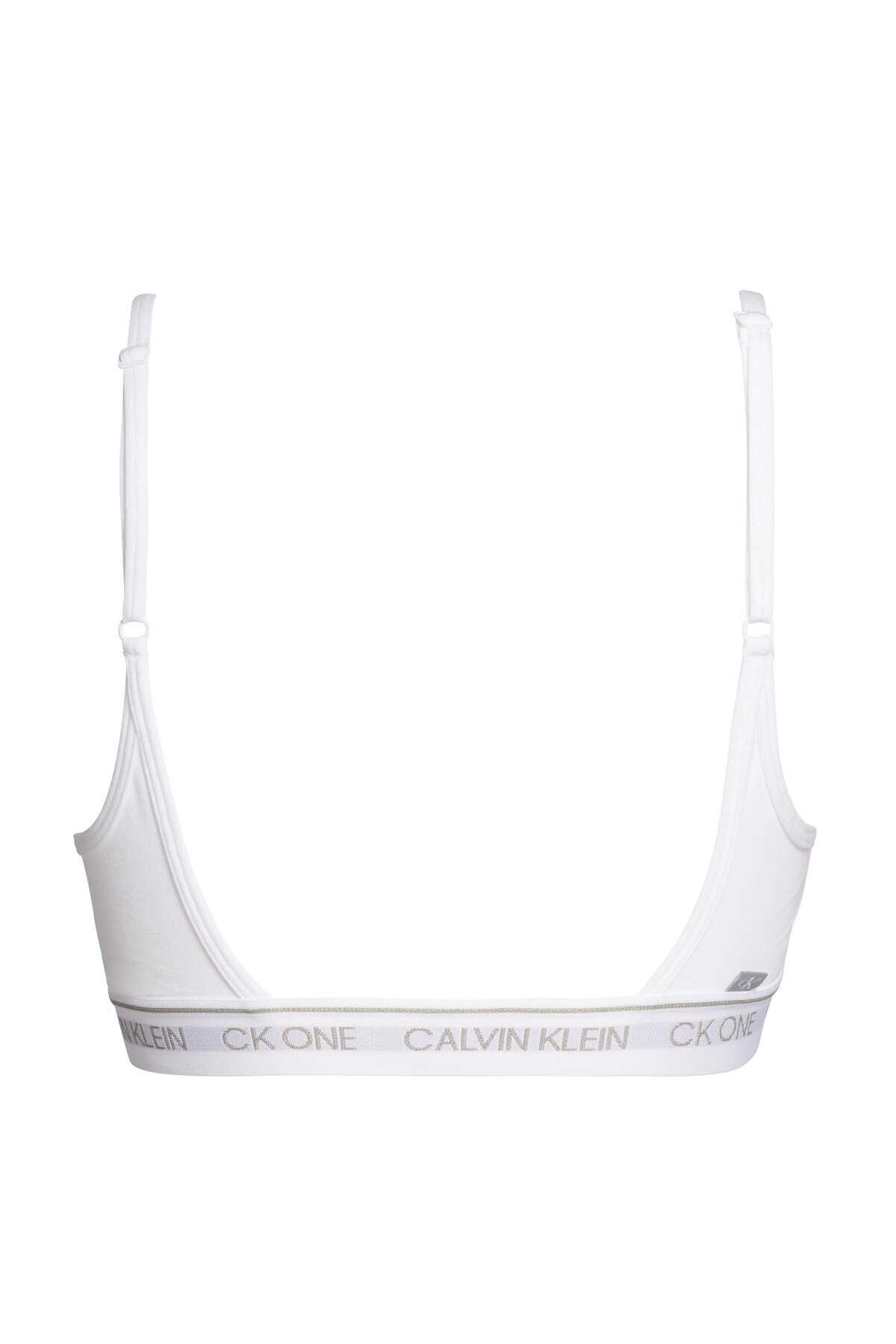 نیم تنه ورزشی بندی زنانه سفید برند Calvin Klein