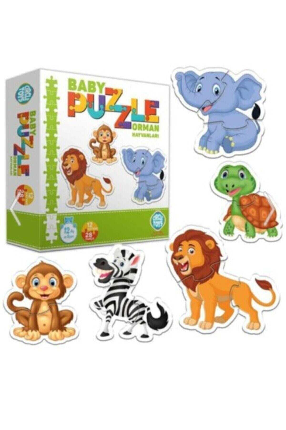 مجموعه پازل آموزشی کودکان حیوانات برند Circle Toys