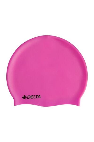 کلاه سیلیکونی استخر صورتی برند Delta