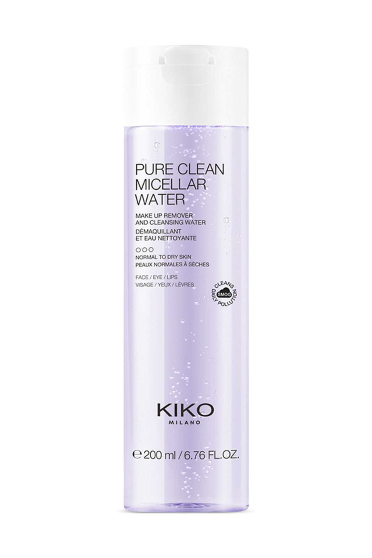 محلول پاک کننده آرایش میسلار 200 میل برند KIKO 