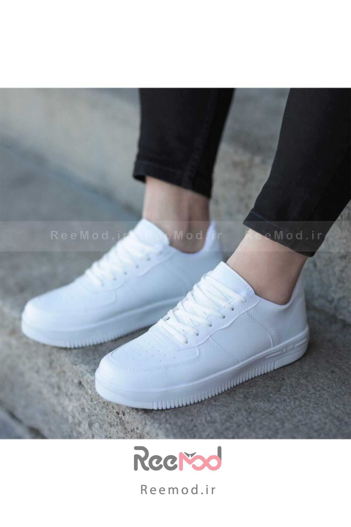 کفش ورزشی یونیسکس ساده سفید برند Oz Taha