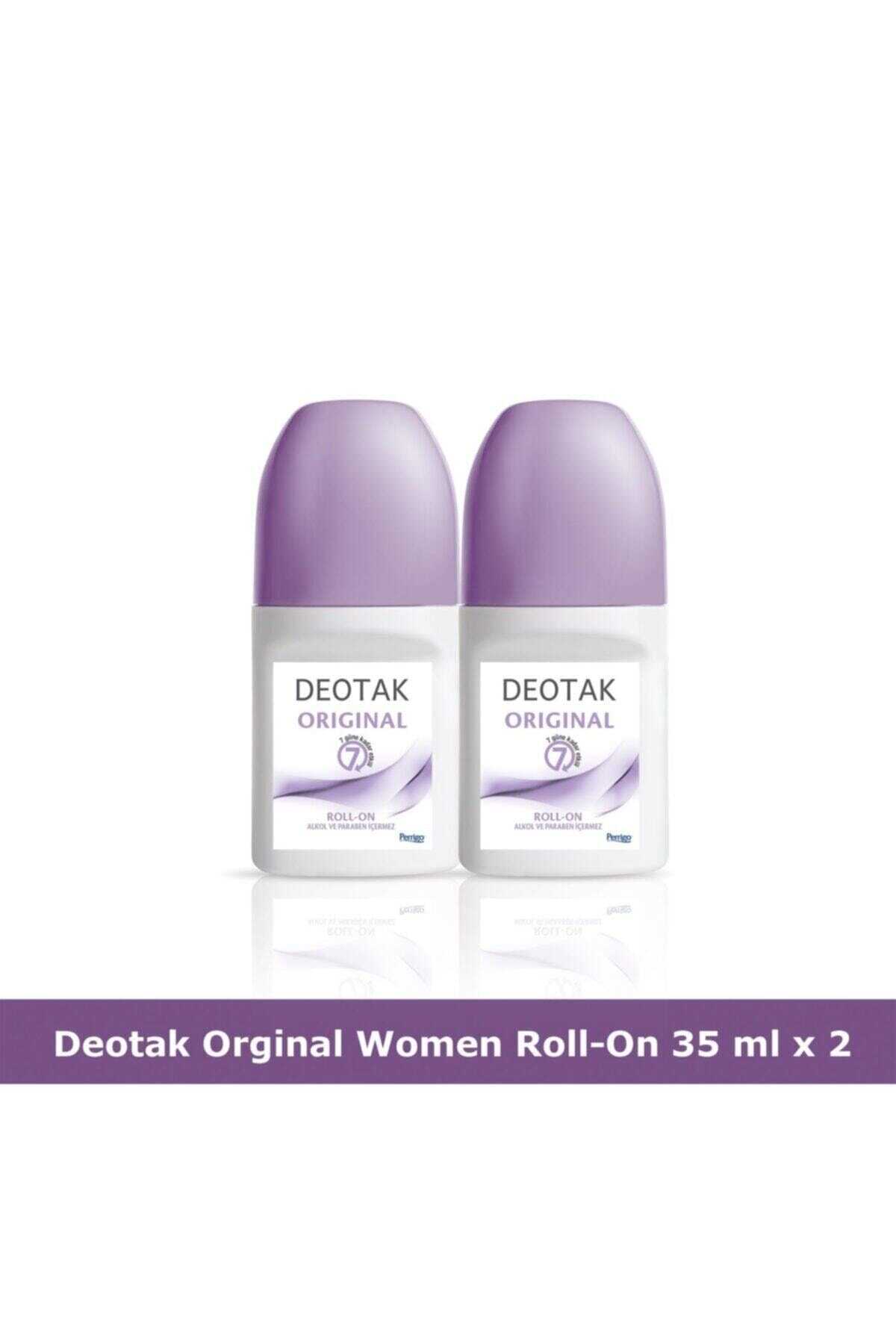 رول دئودورانت زنانه مجموعه 2 عددی 35 میل مدل Orıgınal برند Deotak 