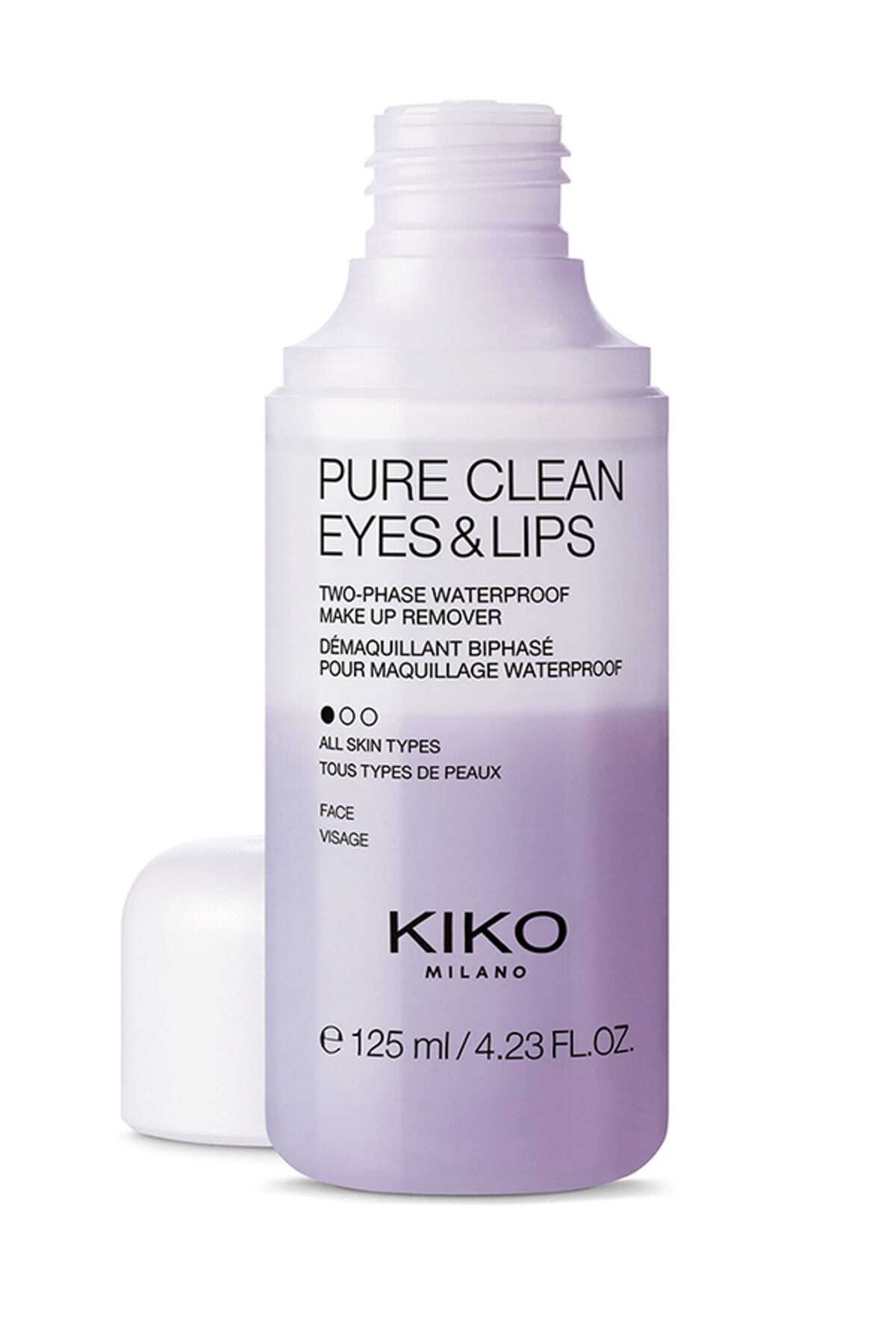 محلول پاک کننده آرایش چشم دو فاز 125 میل برند KIKO