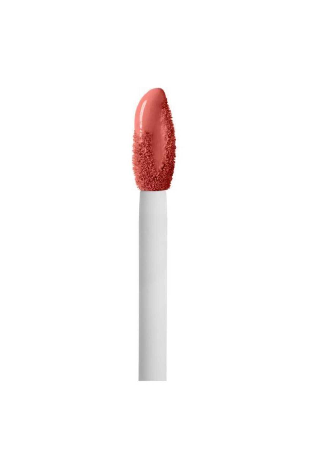 رژ لب مات مایع 5.0 میل کد 130 گلبهی برند Maybelline 