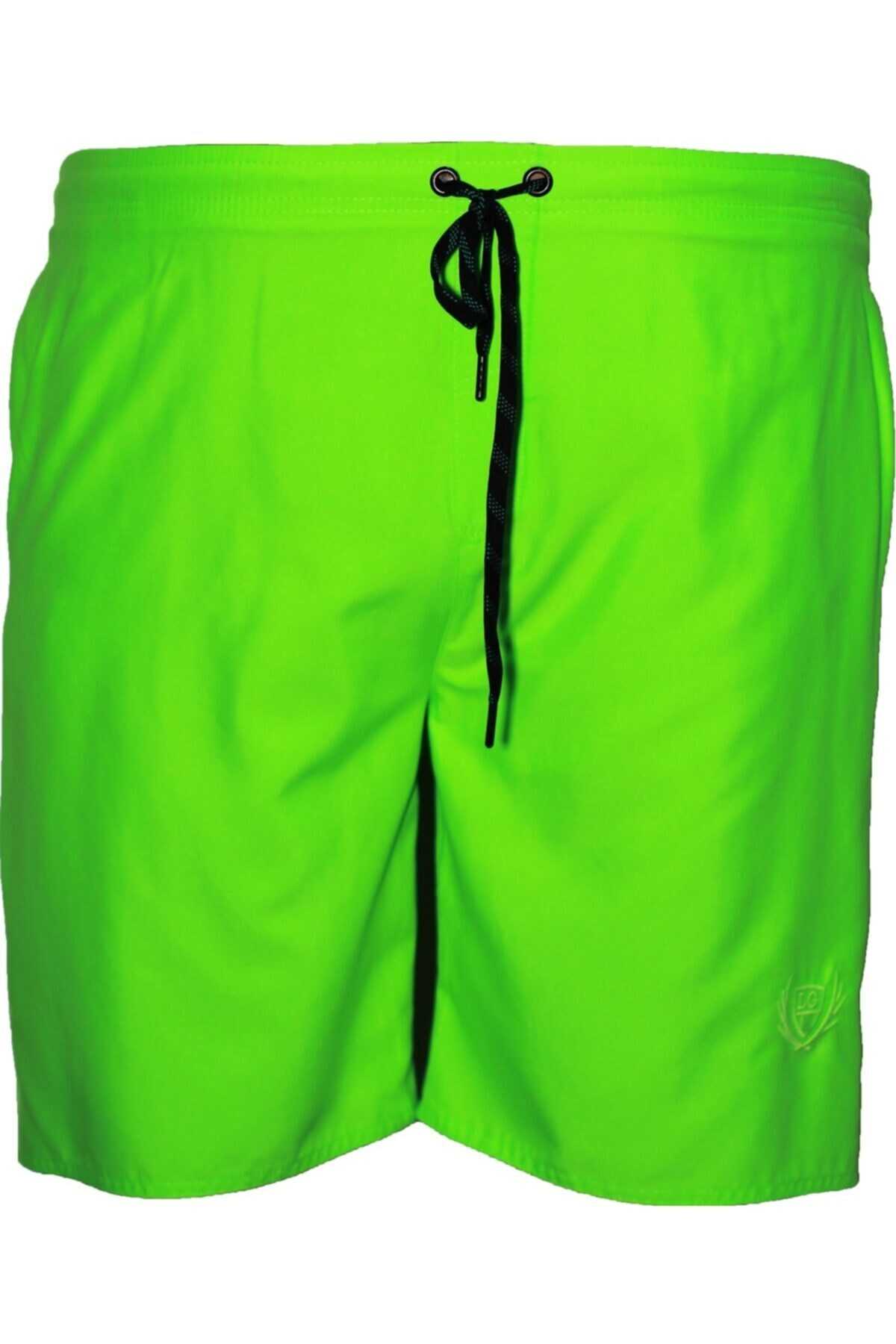 مایو شنا مردانه سایز بزرگ جیب دار سبز برند Lifeguard