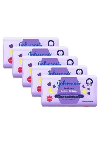  پک 5 عددی صابون کودک 100 گرمی مدل Bedtime برند Johnson´s 