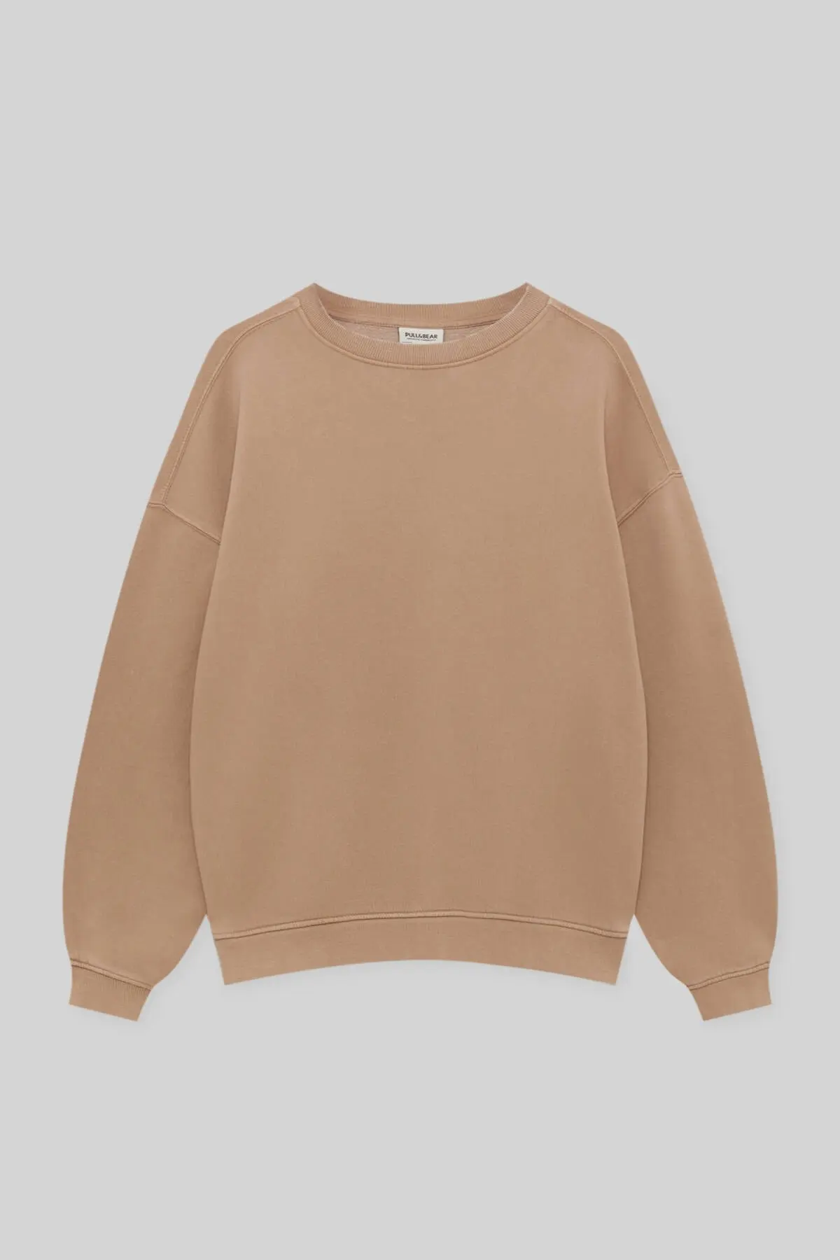 دورس یقه گرد زنانه بژ برند Pull Bear 