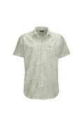 پیراهن آستین کوتاه طرح دار سایز بزرگ مردانه سبز روشن برند Kappa 