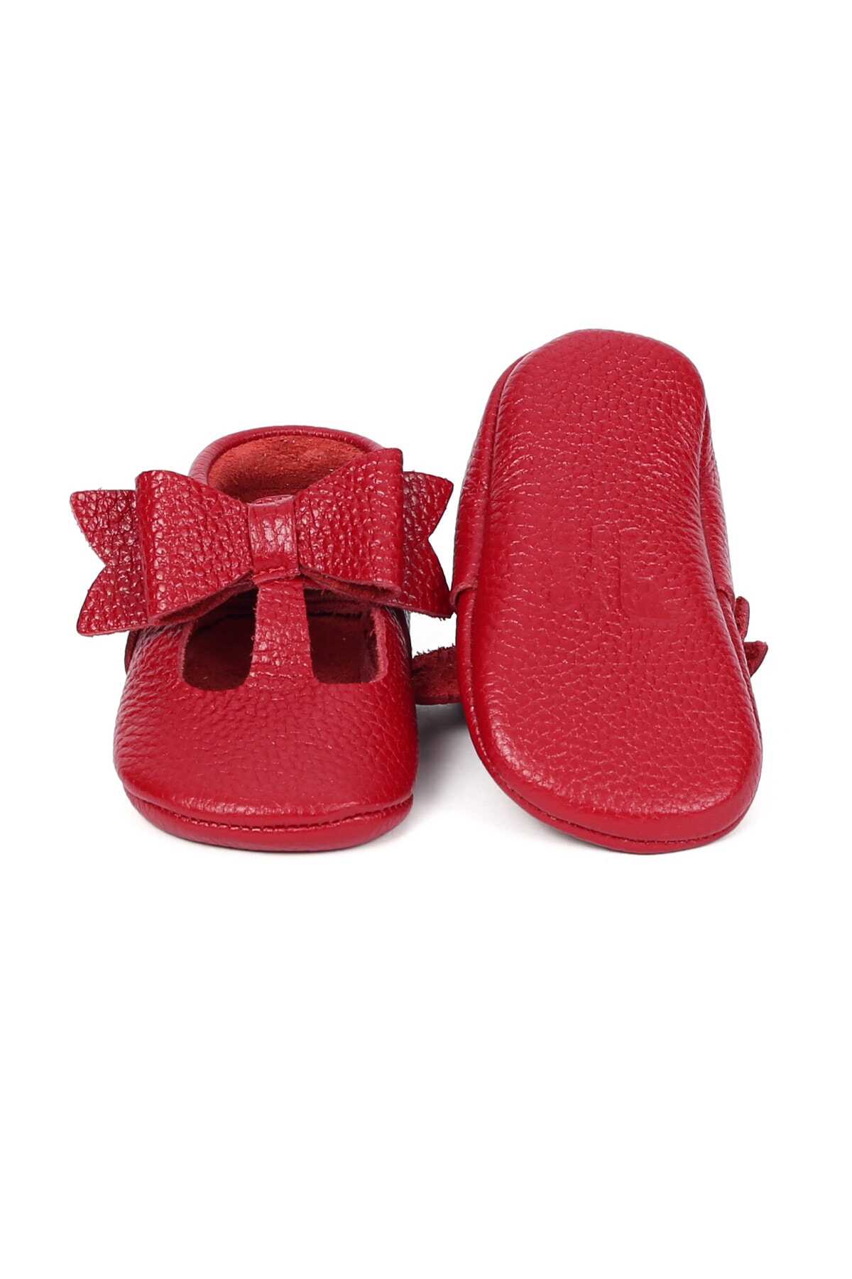 کفش رو فرشی پاپیون دار بچه گانه دخترانه قرمز برند YoYo Junior