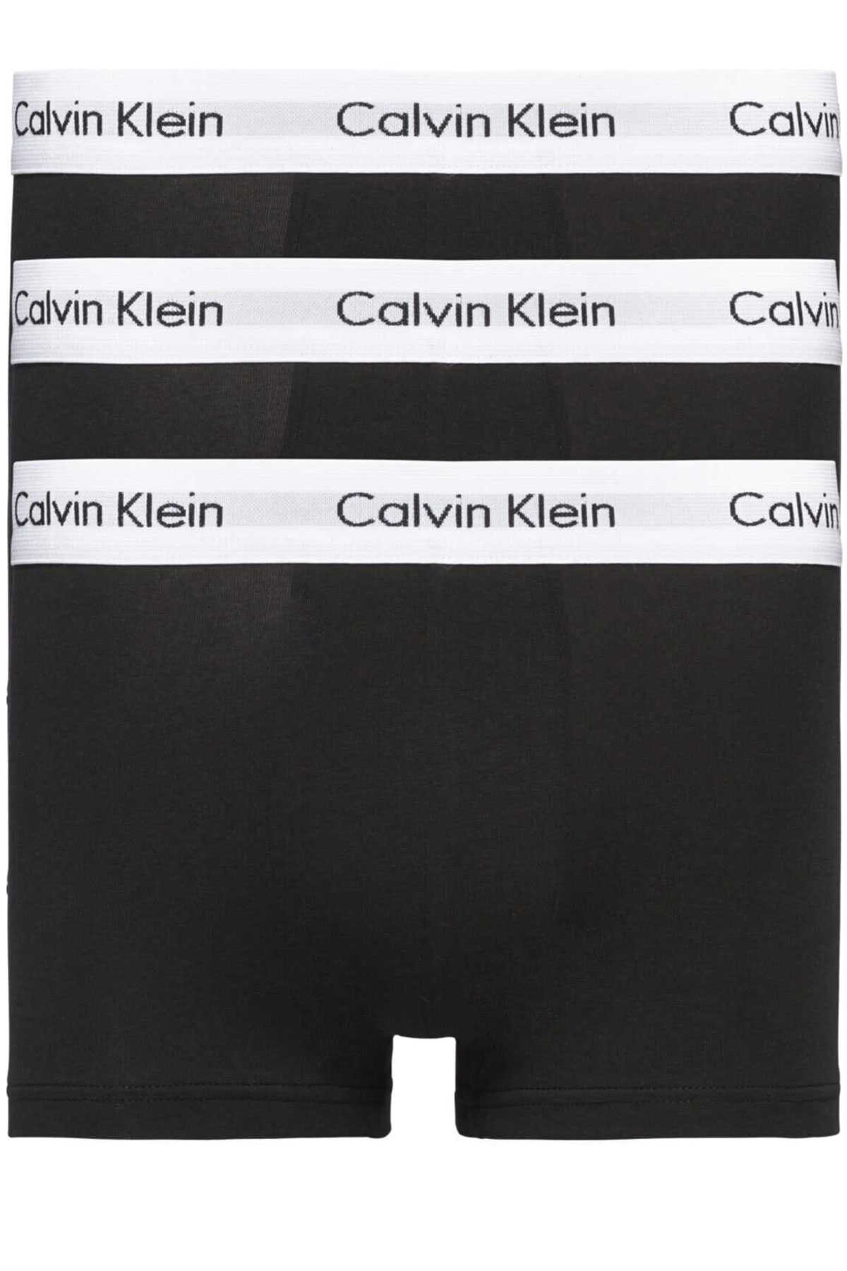 شورت باکسر مردانه بسته 3 عددی مشکی برند Calvin Klein