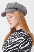 کلاه مدل ملوانی زنانه خاکستری برند Addax 