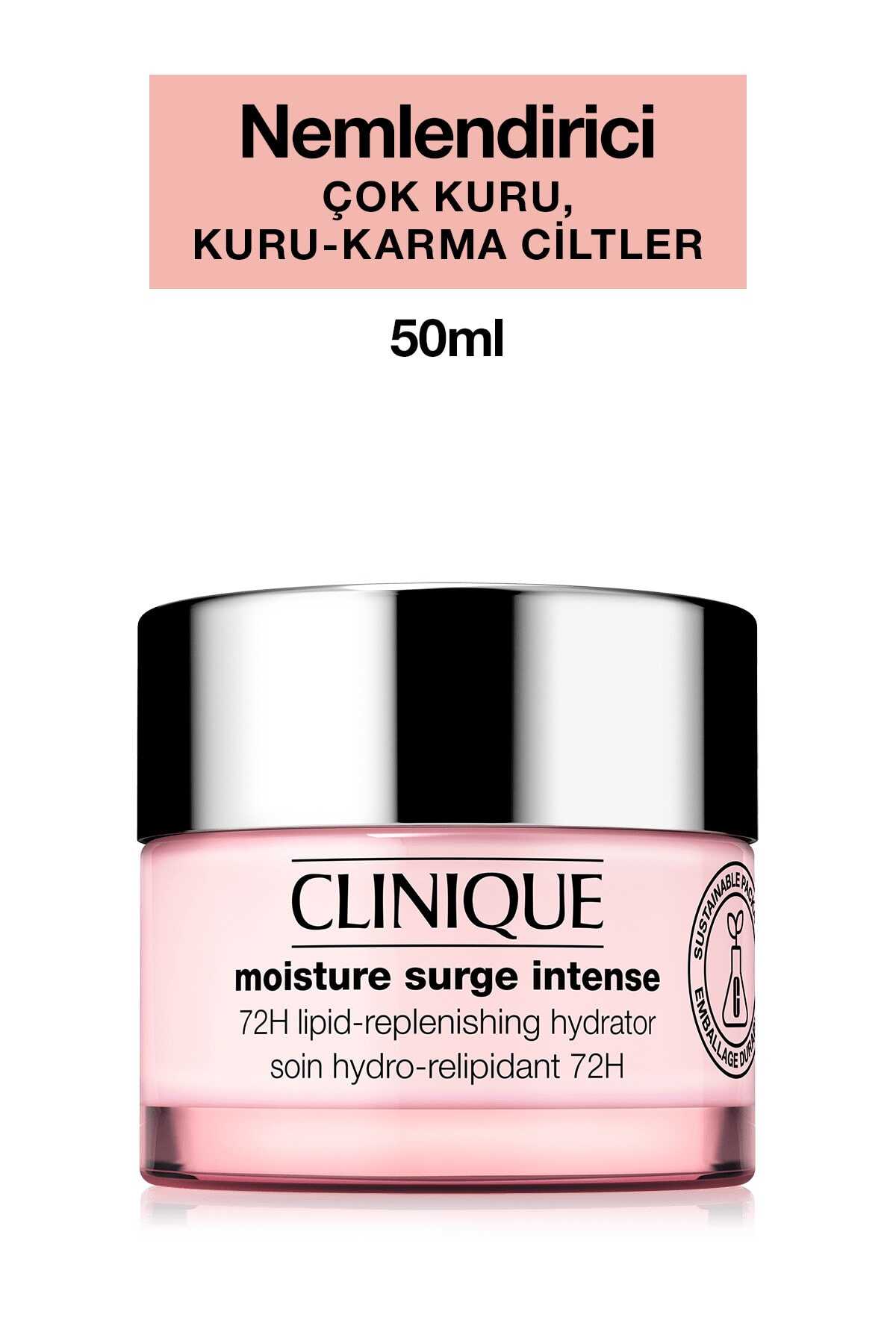 کرم آبرسان 72 ساعته 50 میل مدل Moisture Surge Intense برند Clinique