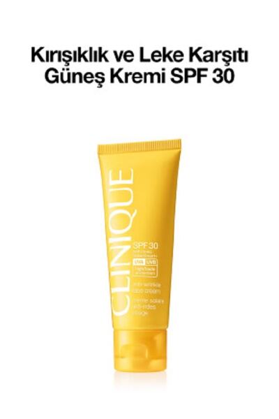 کرم ضد آفتاب - ضد چروک صورت 50 میل Spf 30 برند Clinique 