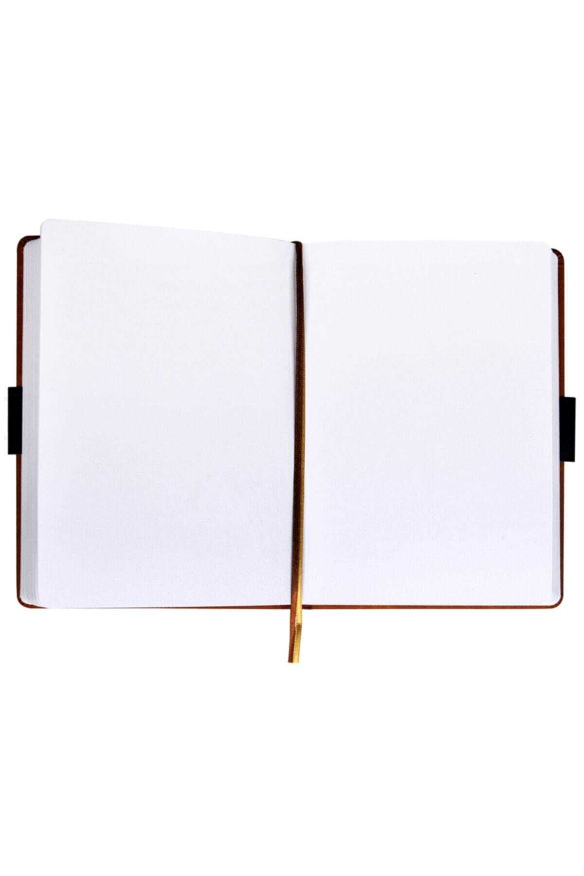 دفترچه یادداشت طرح دار قهوه ای برند Victoria's Journals