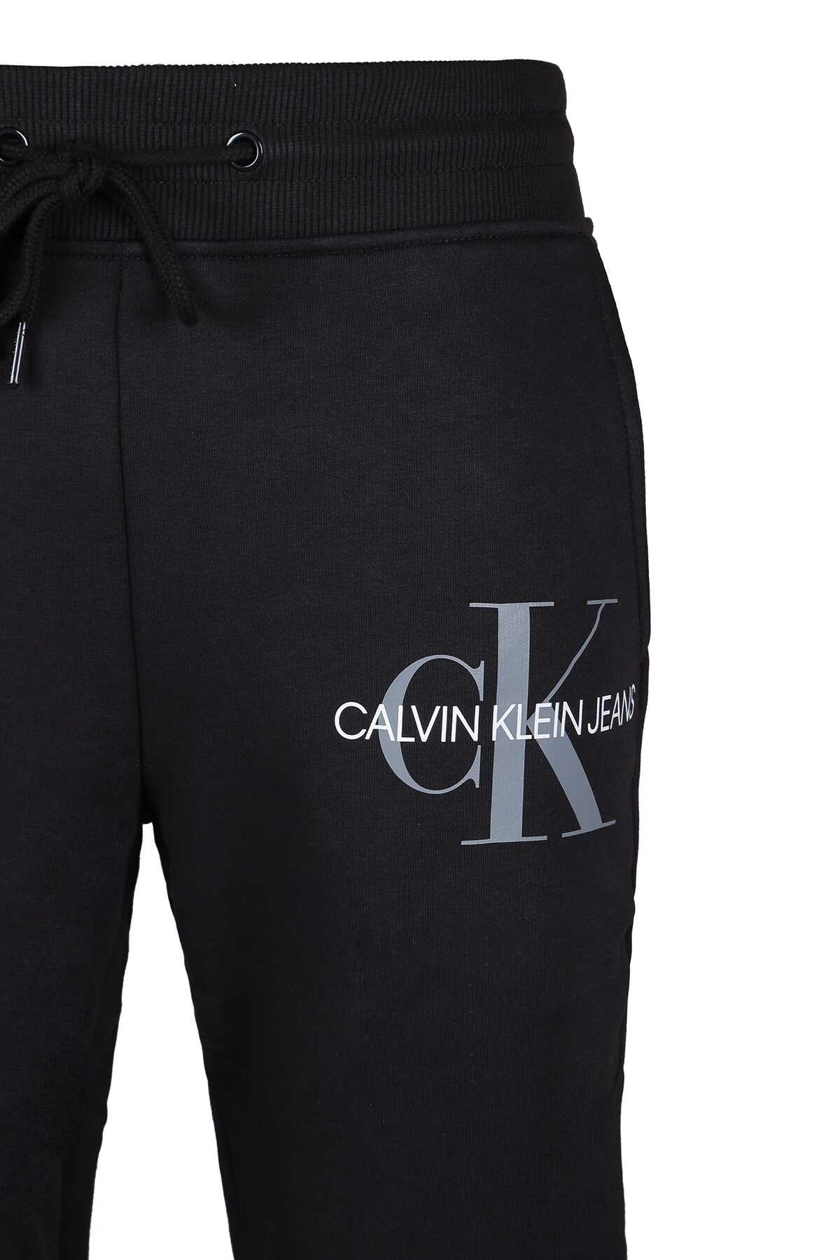 شلوار ورزشی مردانه کمرکش مشکی برند Calvin Klein 