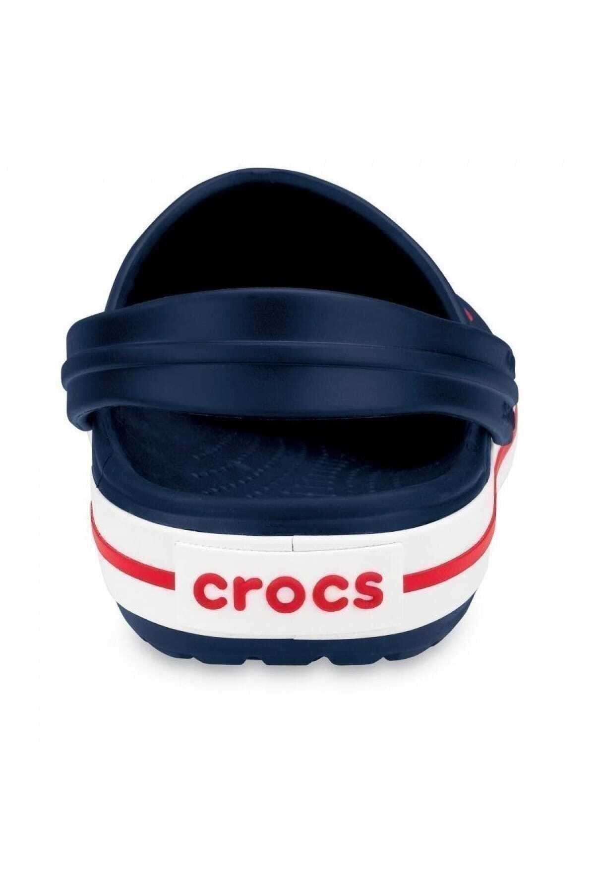 صندل طرح دار یونیسکس سرمه ای برند Crocs