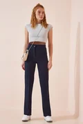شلوار پارچه ای زنانه راسته هپینس استانبول - 645133920