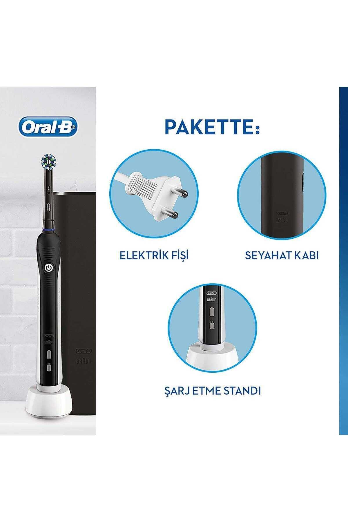 مسواک شارژی مسافرتی مشکی برند Oral-B