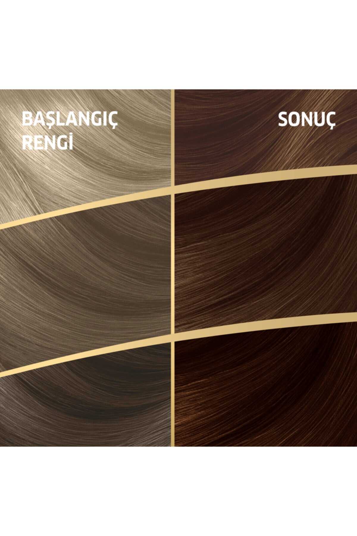 رنگ مو زنانه کد 7-6 قهوه ای نسکافه ای روشن برند Koleston