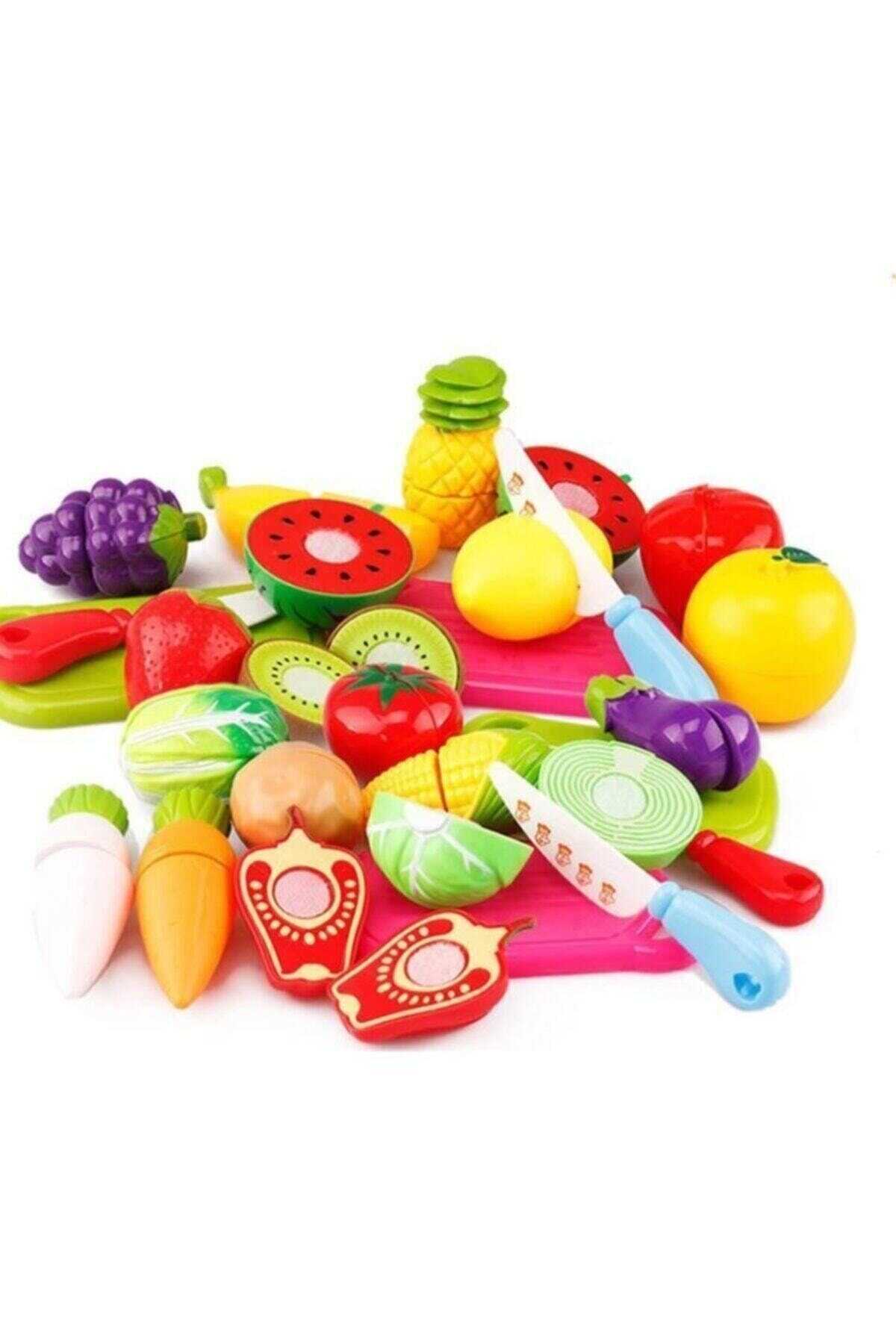 ست 22 عددی ظروف آشپزخانه - میوه قابل برش کودک چند رنگ برند DEDE 