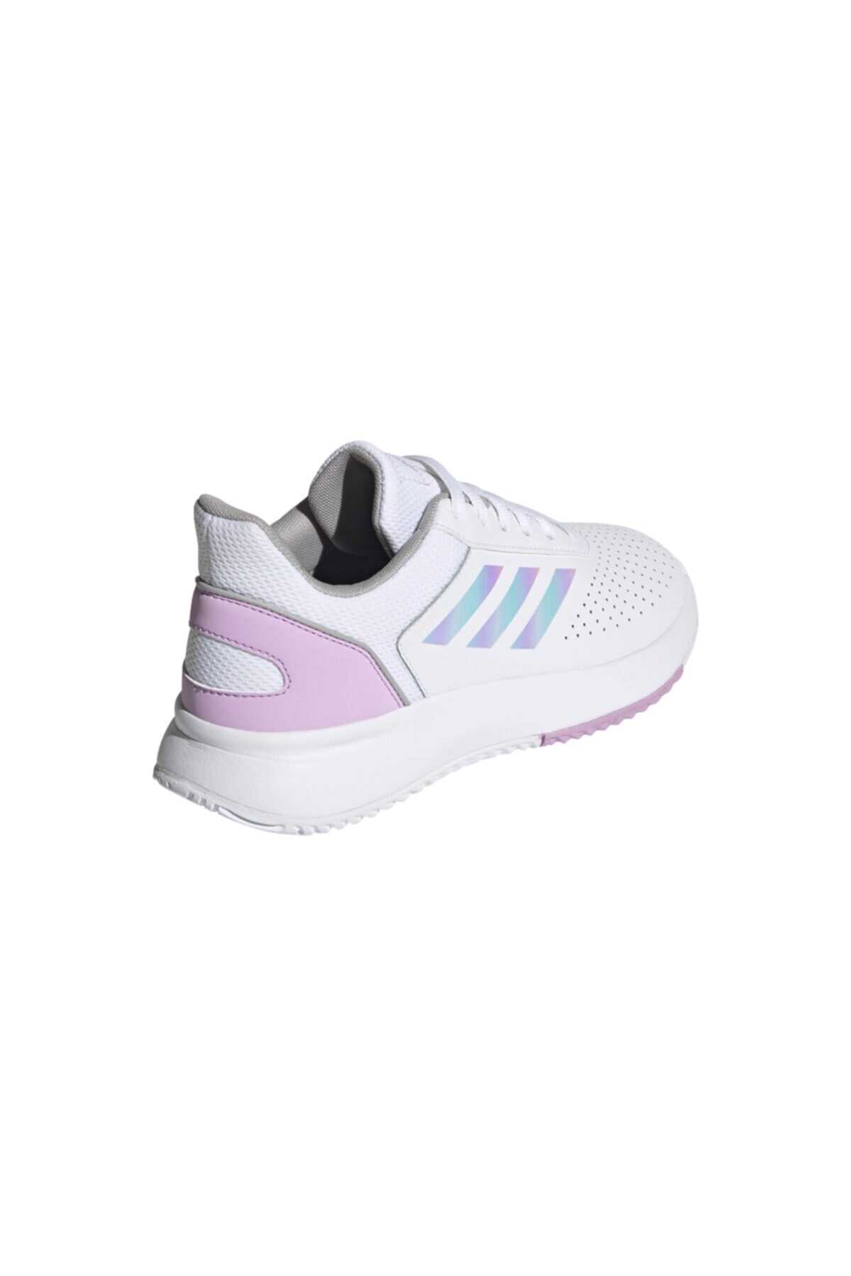 کفش تنیس زنانه سفید برند adidas 