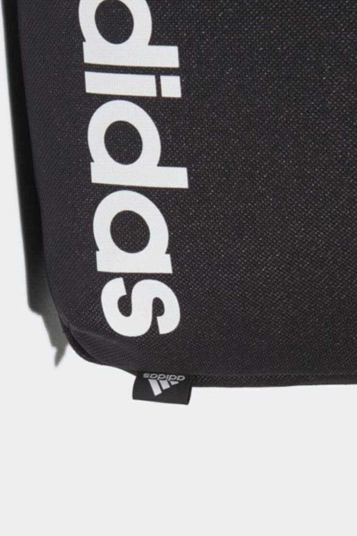 کیف دوشی چاپ دار مردانه مشکی برند adidas 