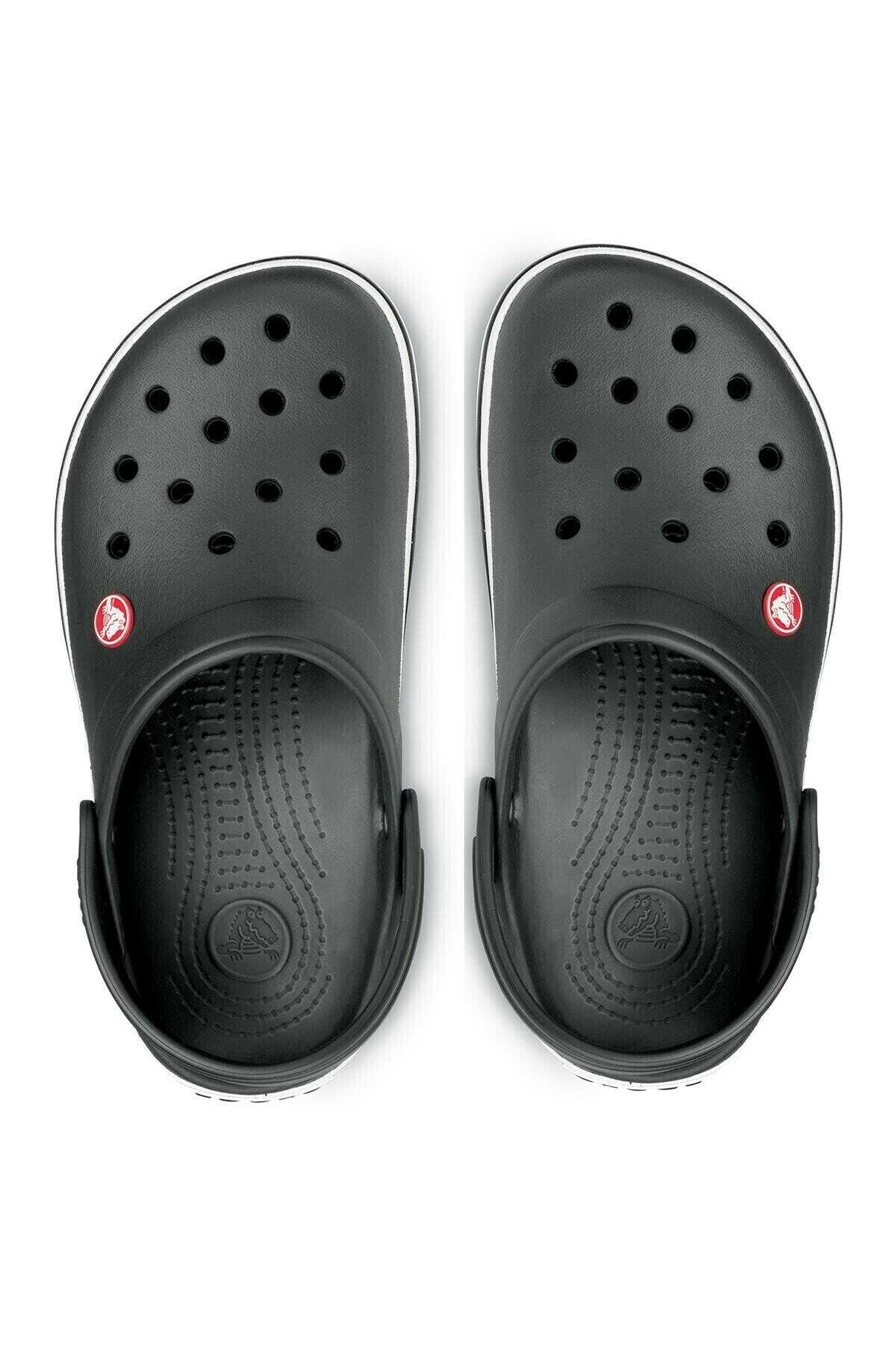 صندل مردانه طرح دار مشکی برند Crocs